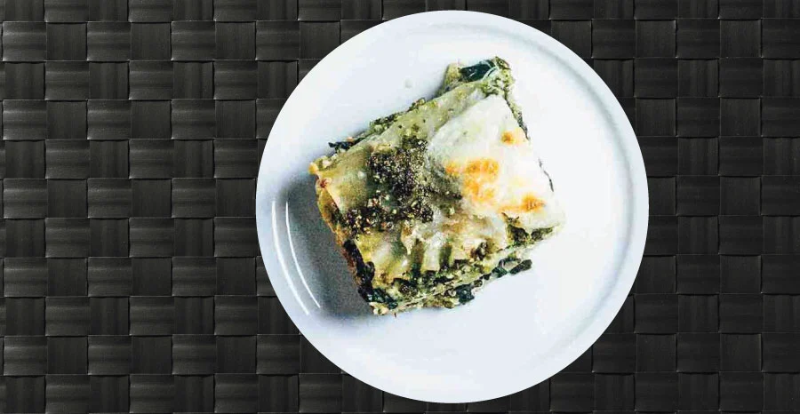 Spinach Pesto Lasagna