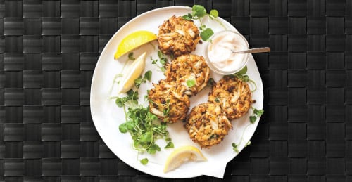 Five Crab Cakes